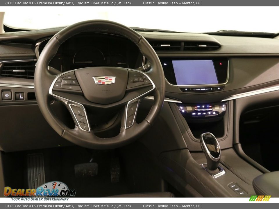 2018 Cadillac XT5 Premium Luxury AWD Radiant Silver Metallic / Jet Black Photo #6
