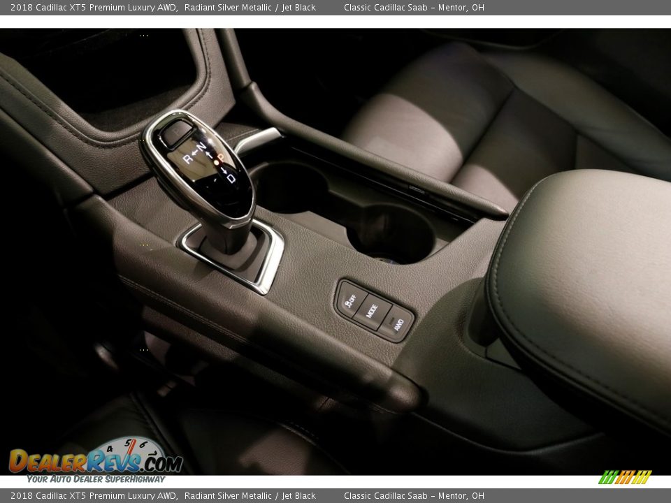 2018 Cadillac XT5 Premium Luxury AWD Radiant Silver Metallic / Jet Black Photo #11