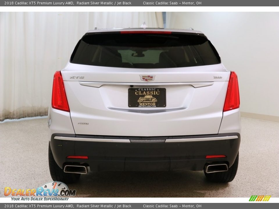 2018 Cadillac XT5 Premium Luxury AWD Radiant Silver Metallic / Jet Black Photo #20