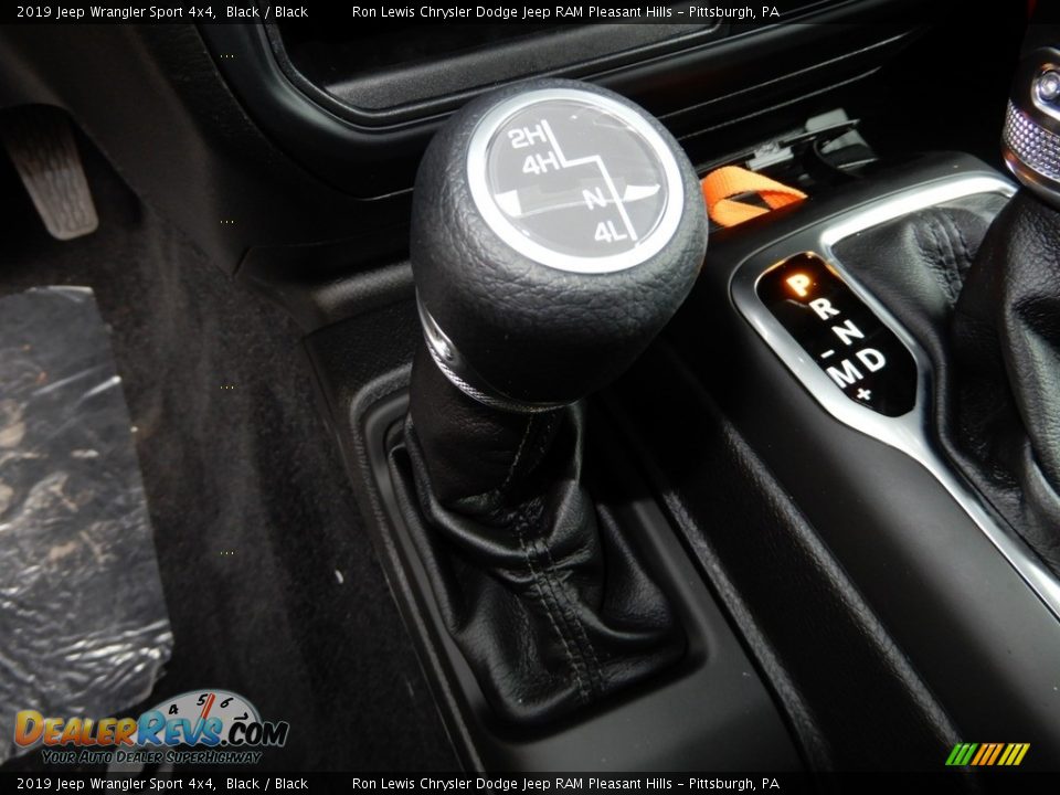 2019 Jeep Wrangler Sport 4x4 Black / Black Photo #16