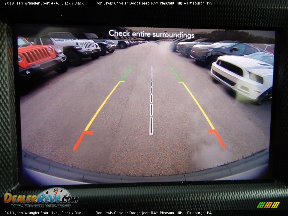 2019 Jeep Wrangler Sport 4x4 Black / Black Photo #19