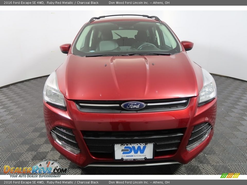 2016 Ford Escape SE 4WD Ruby Red Metallic / Charcoal Black Photo #6