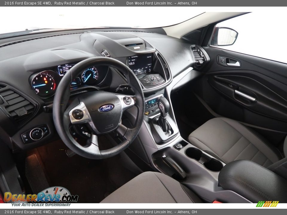 2016 Ford Escape SE 4WD Ruby Red Metallic / Charcoal Black Photo #14