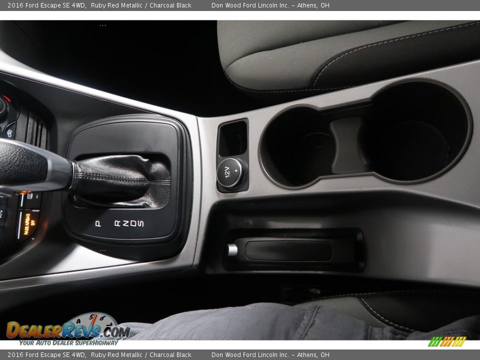 2016 Ford Escape SE 4WD Ruby Red Metallic / Charcoal Black Photo #25