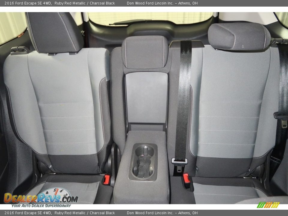 2016 Ford Escape SE 4WD Ruby Red Metallic / Charcoal Black Photo #26