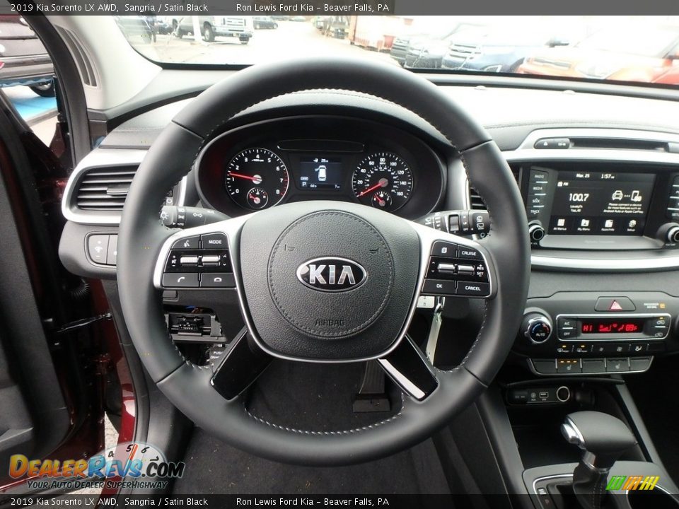 2019 Kia Sorento LX AWD Steering Wheel Photo #18