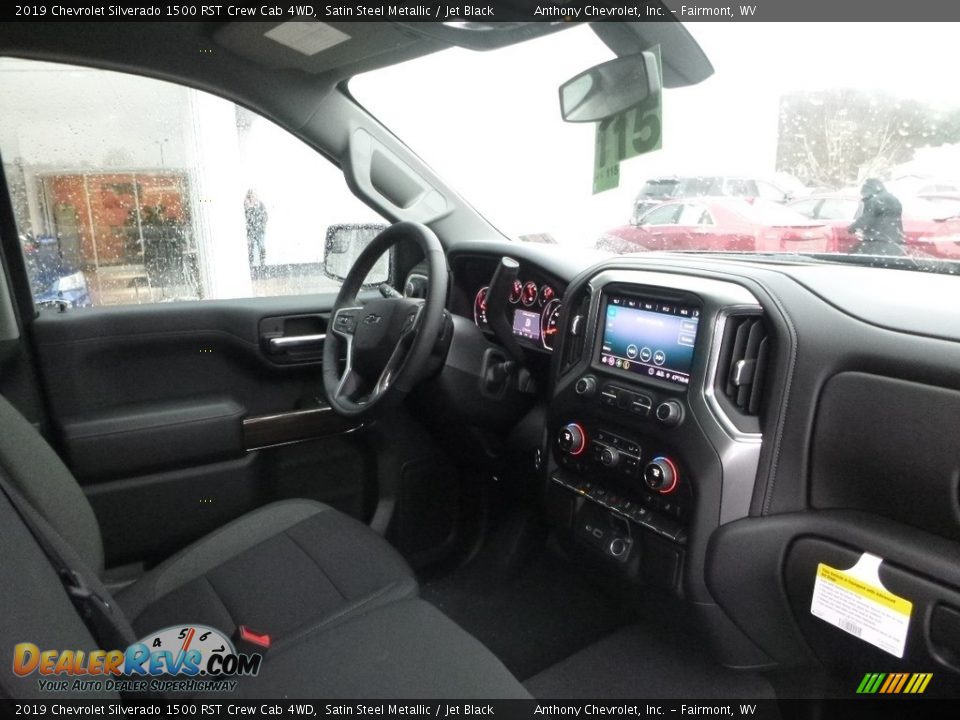 2019 Chevrolet Silverado 1500 RST Crew Cab 4WD Satin Steel Metallic / Jet Black Photo #4