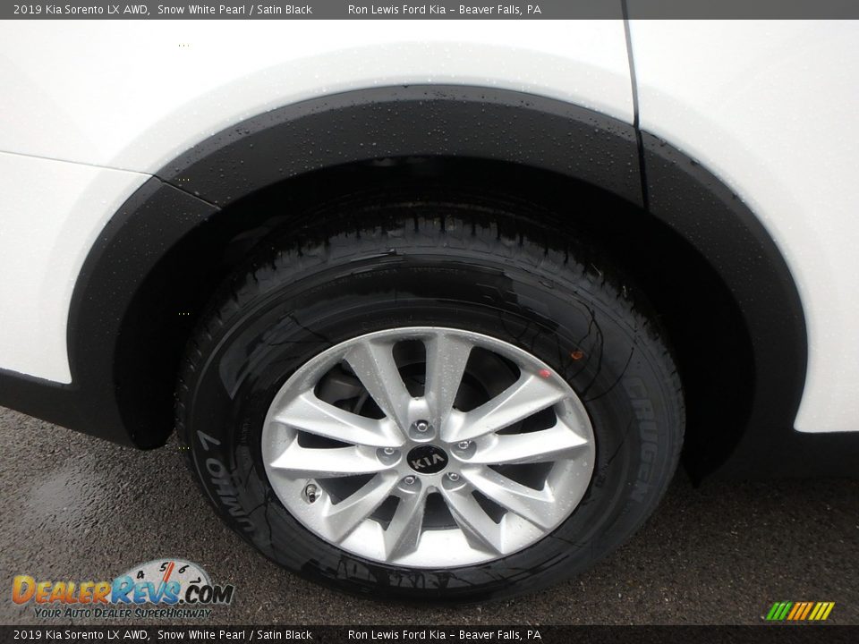 2019 Kia Sorento LX AWD Snow White Pearl / Satin Black Photo #10