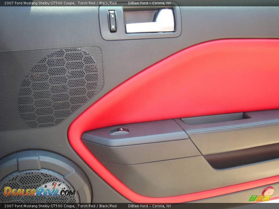 2007 Ford Mustang Shelby GT500 Coupe Torch Red / Black/Red Photo #18