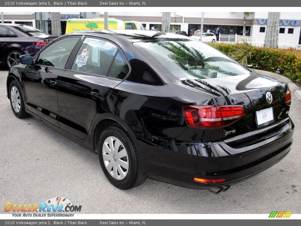 2016 Volkswagen Jetta S Black / Titan Black Photo #6