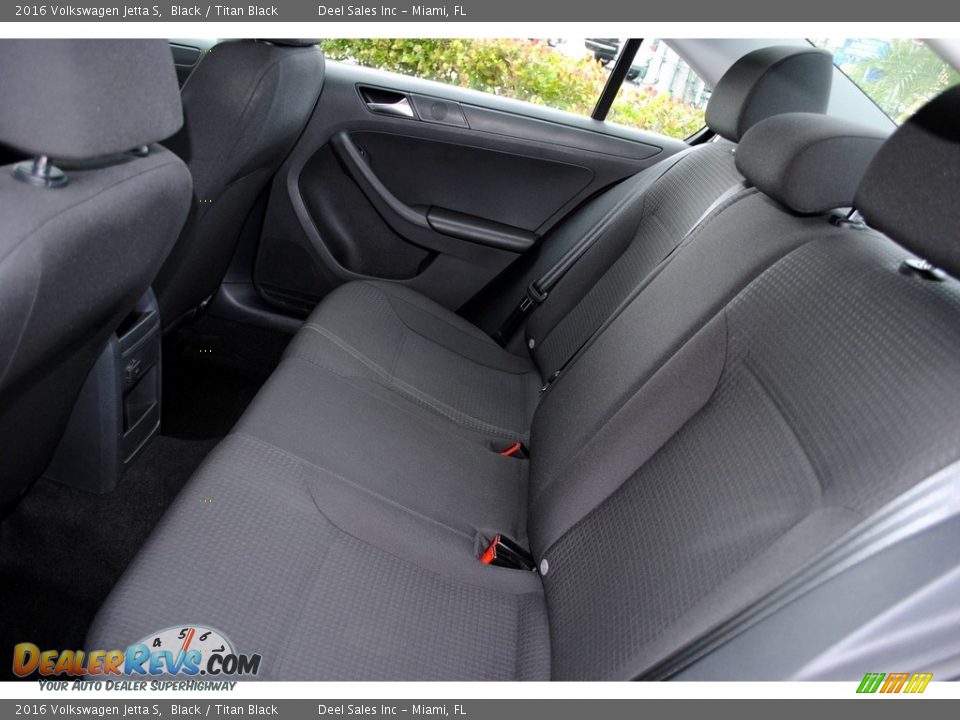 2016 Volkswagen Jetta S Black / Titan Black Photo #11