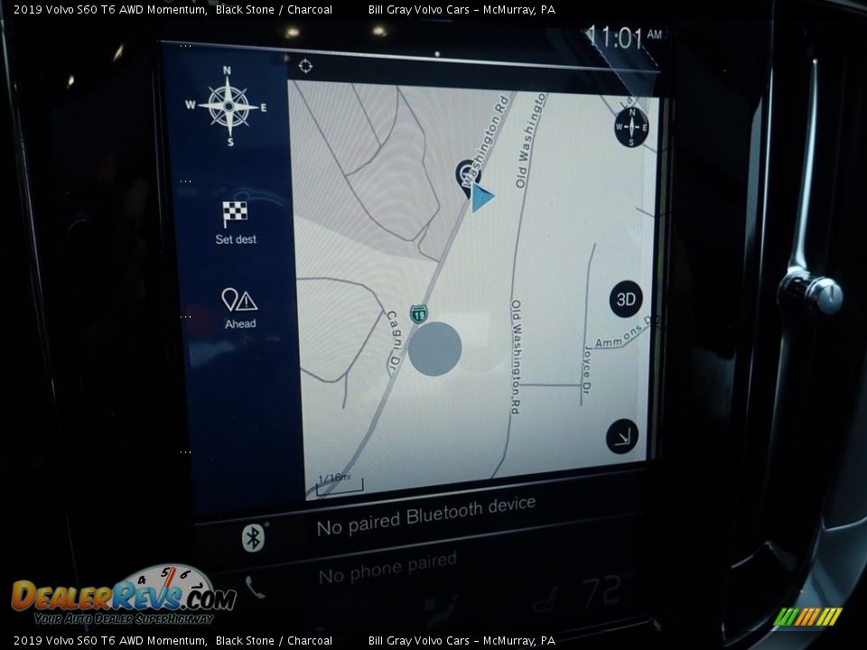 Navigation of 2019 Volvo S60 T6 AWD Momentum Photo #13