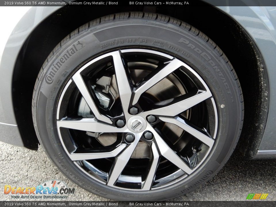 2019 Volvo S60 T6 AWD Momentum Wheel Photo #6