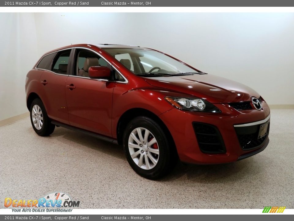2011 Mazda CX-7 i Sport Copper Red / Sand Photo #1