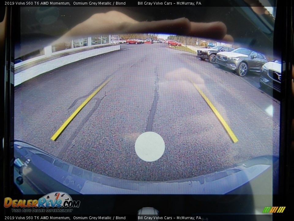 2019 Volvo S60 T6 AWD Momentum Osmium Grey Metallic / Blond Photo #14