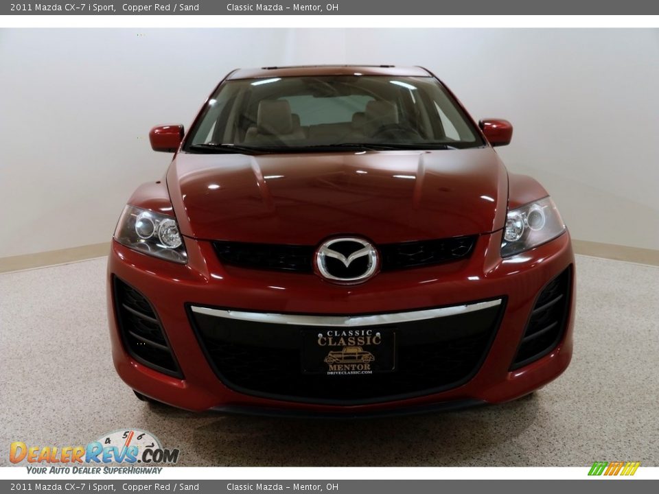 2011 Mazda CX-7 i Sport Copper Red / Sand Photo #2
