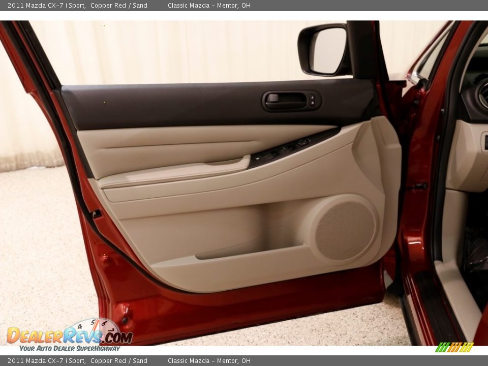 2011 Mazda CX-7 i Sport Copper Red / Sand Photo #4
