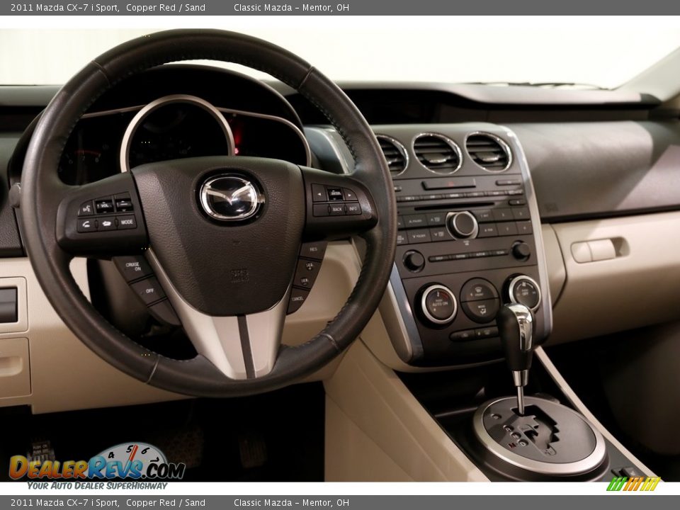 2011 Mazda CX-7 i Sport Copper Red / Sand Photo #6