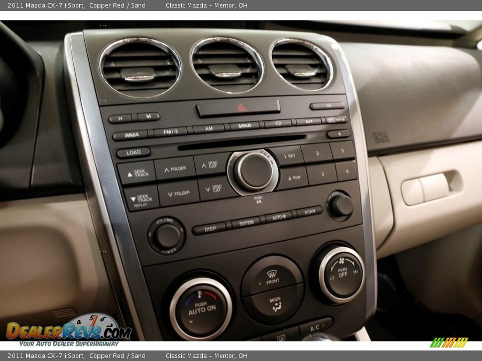 2011 Mazda CX-7 i Sport Copper Red / Sand Photo #12