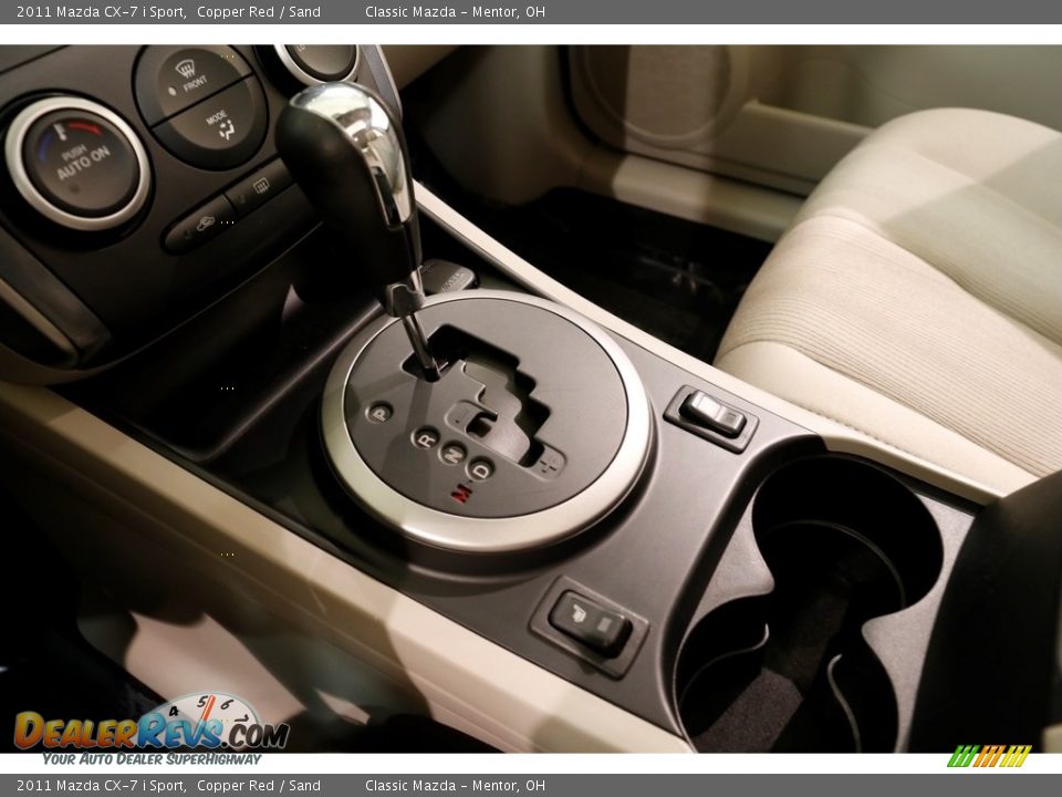 2011 Mazda CX-7 i Sport Copper Red / Sand Photo #13