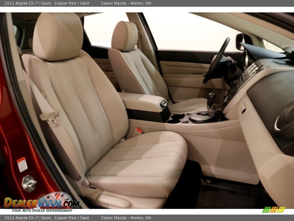 2011 Mazda CX-7 i Sport Copper Red / Sand Photo #14
