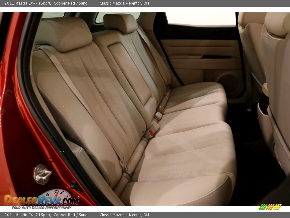 2011 Mazda CX-7 i Sport Copper Red / Sand Photo #15