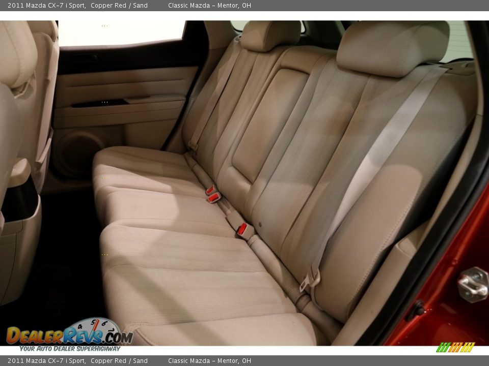 2011 Mazda CX-7 i Sport Copper Red / Sand Photo #16