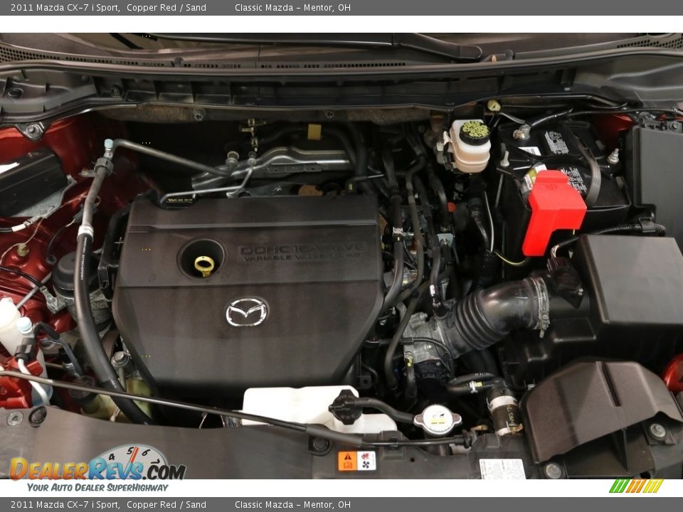 2011 Mazda CX-7 i Sport Copper Red / Sand Photo #18