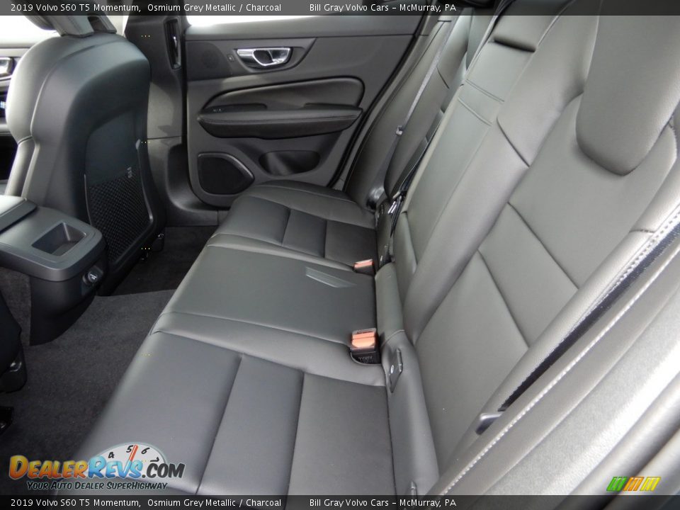 Rear Seat of 2019 Volvo S60 T5 Momentum Photo #8