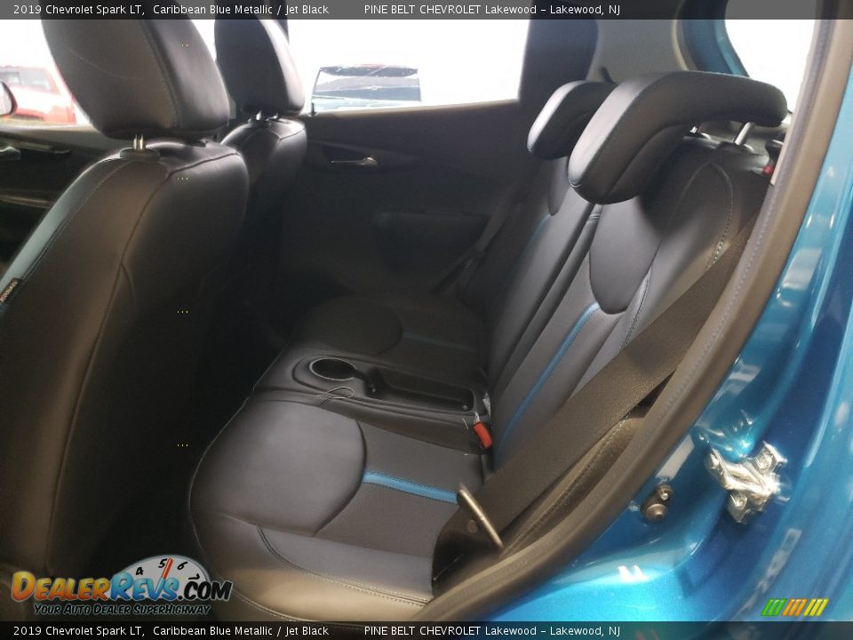2019 Chevrolet Spark LT Caribbean Blue Metallic / Jet Black Photo #6