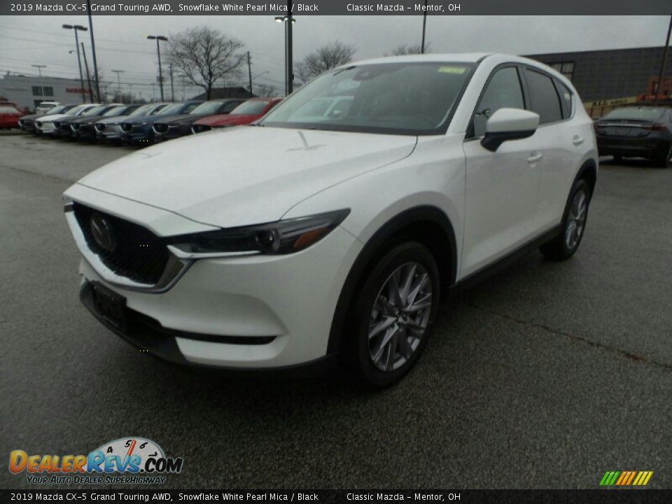 2019 Mazda CX-5 Grand Touring AWD Snowflake White Pearl Mica / Black Photo #1