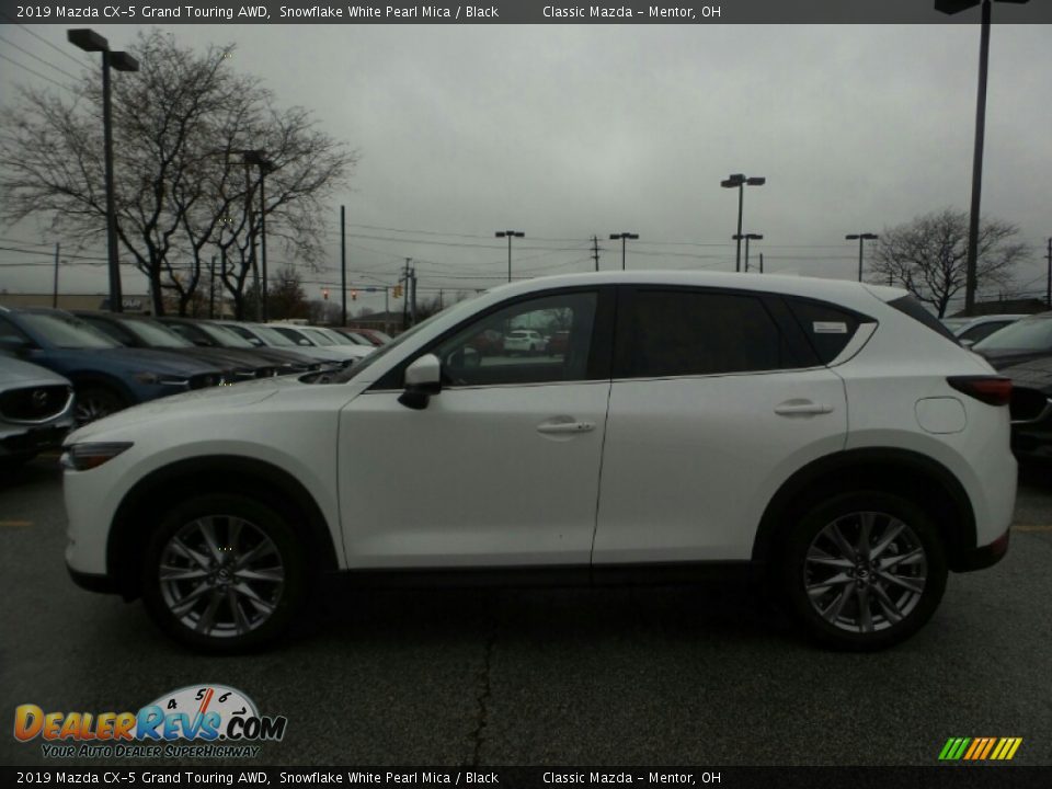 2019 Mazda CX-5 Grand Touring AWD Snowflake White Pearl Mica / Black Photo #2