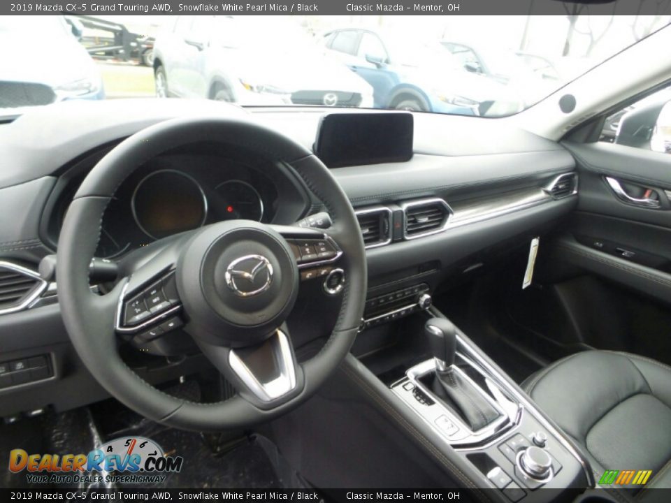 2019 Mazda CX-5 Grand Touring AWD Snowflake White Pearl Mica / Black Photo #3