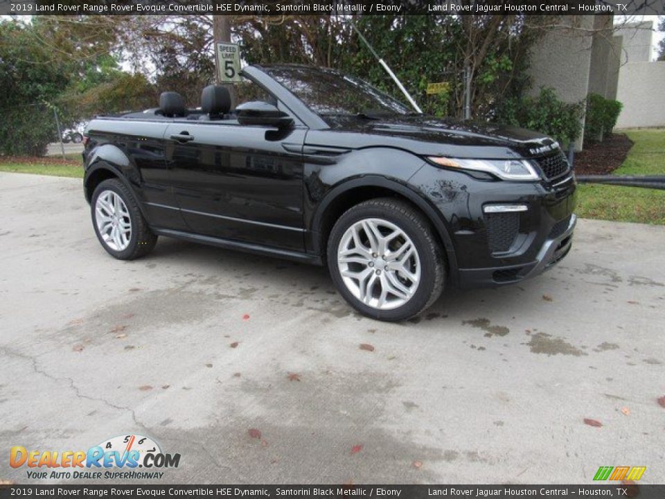 Santorini Black Metallic 2019 Land Rover Range Rover Evoque Convertible HSE Dynamic Photo #1