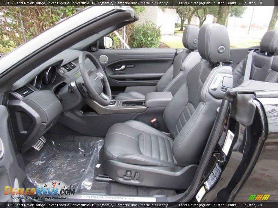 Ebony Interior - 2019 Land Rover Range Rover Evoque Convertible HSE Dynamic Photo #3