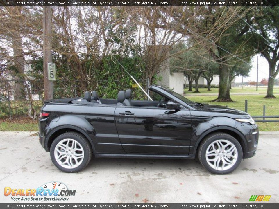 Santorini Black Metallic 2019 Land Rover Range Rover Evoque Convertible HSE Dynamic Photo #6