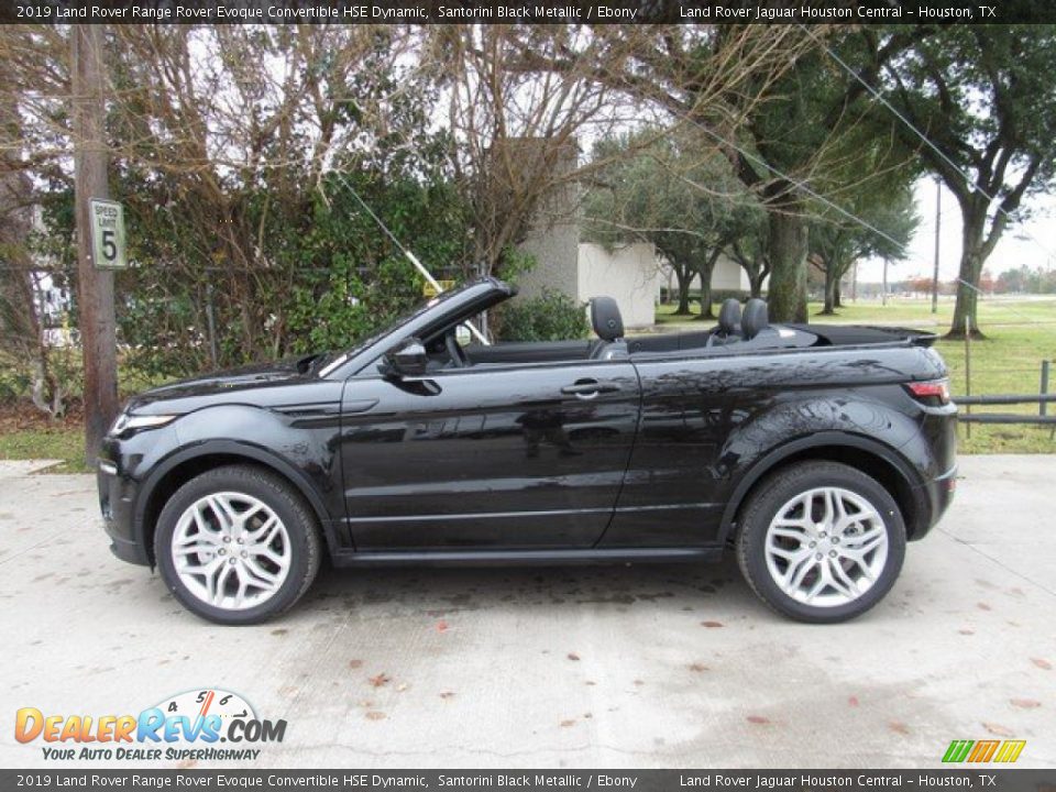 Santorini Black Metallic 2019 Land Rover Range Rover Evoque Convertible HSE Dynamic Photo #11