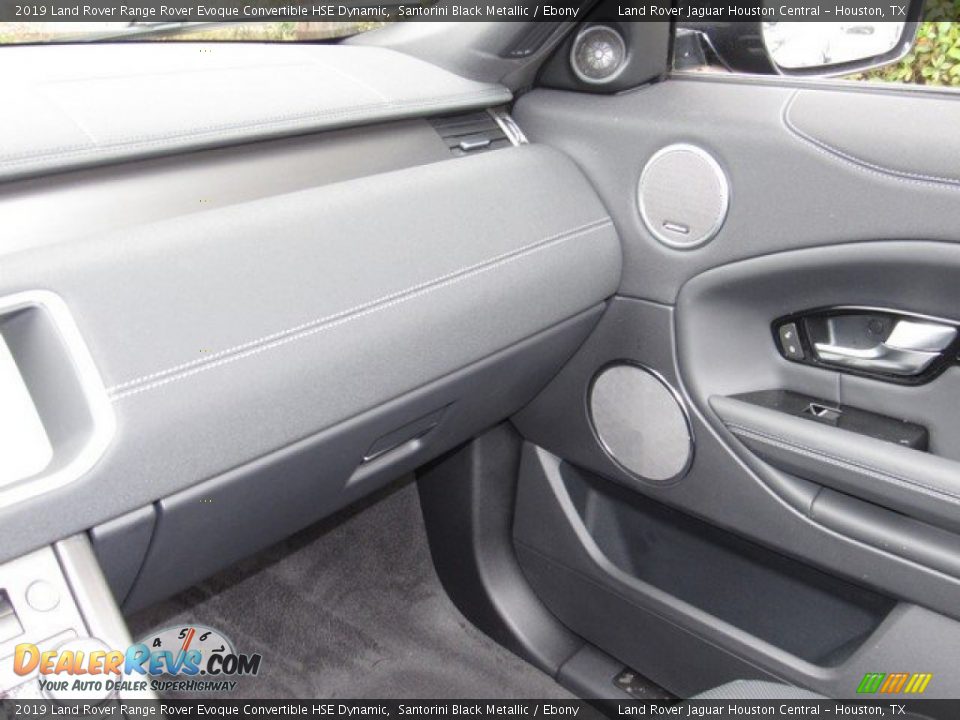 2019 Land Rover Range Rover Evoque Convertible HSE Dynamic Santorini Black Metallic / Ebony Photo #14