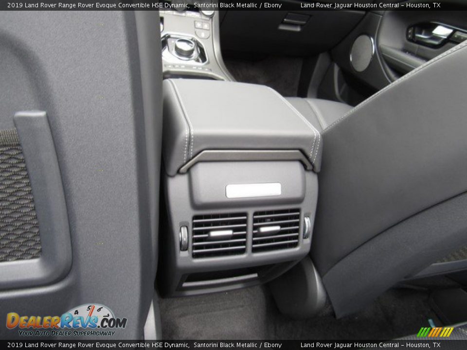 2019 Land Rover Range Rover Evoque Convertible HSE Dynamic Santorini Black Metallic / Ebony Photo #16