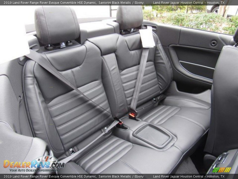 Rear Seat of 2019 Land Rover Range Rover Evoque Convertible HSE Dynamic Photo #17