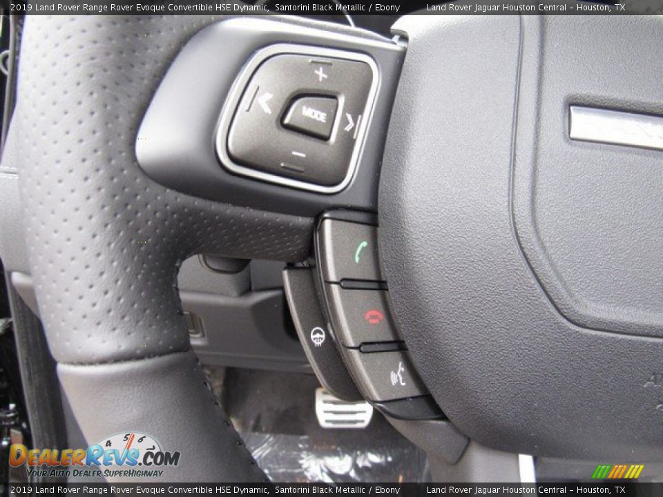 2019 Land Rover Range Rover Evoque Convertible HSE Dynamic Steering Wheel Photo #24