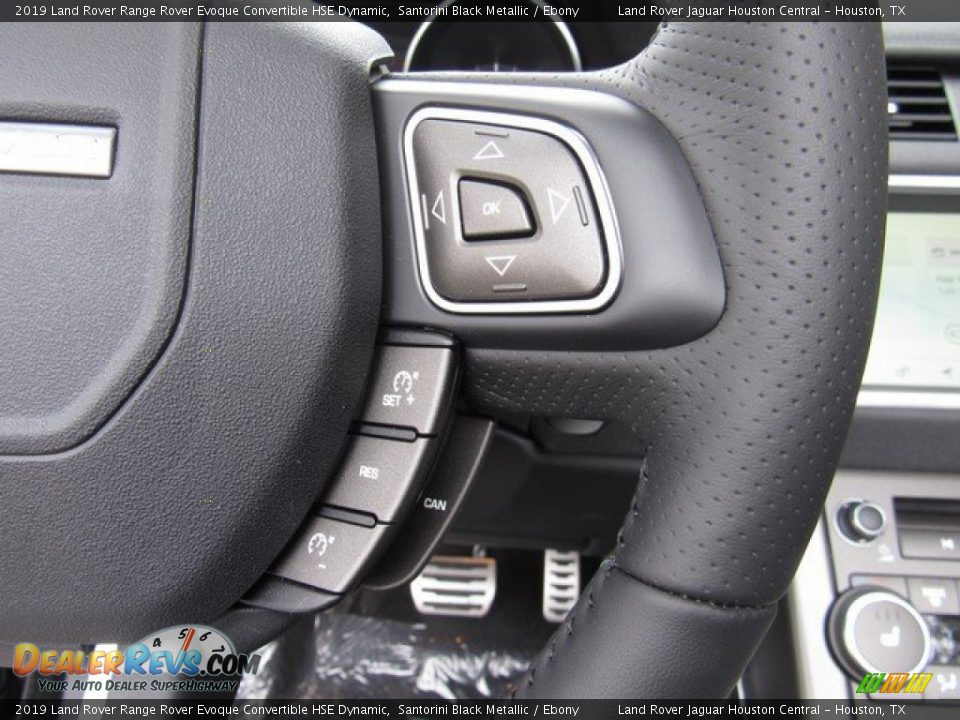 2019 Land Rover Range Rover Evoque Convertible HSE Dynamic Steering Wheel Photo #25