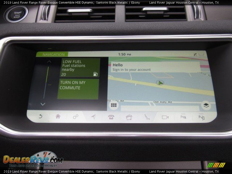 Navigation of 2019 Land Rover Range Rover Evoque Convertible HSE Dynamic Photo #28