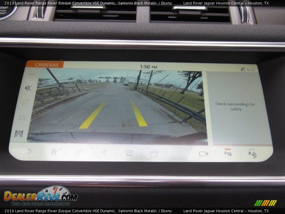 2019 Land Rover Range Rover Evoque Convertible HSE Dynamic Santorini Black Metallic / Ebony Photo #29