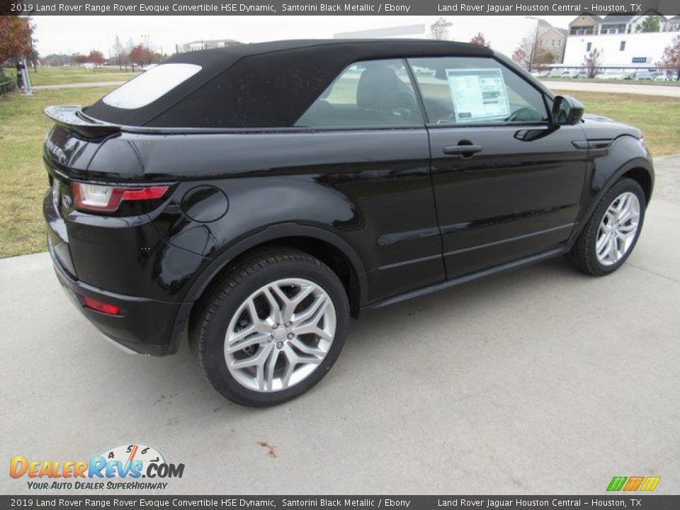 2019 Land Rover Range Rover Evoque Convertible HSE Dynamic Santorini Black Metallic / Ebony Photo #32