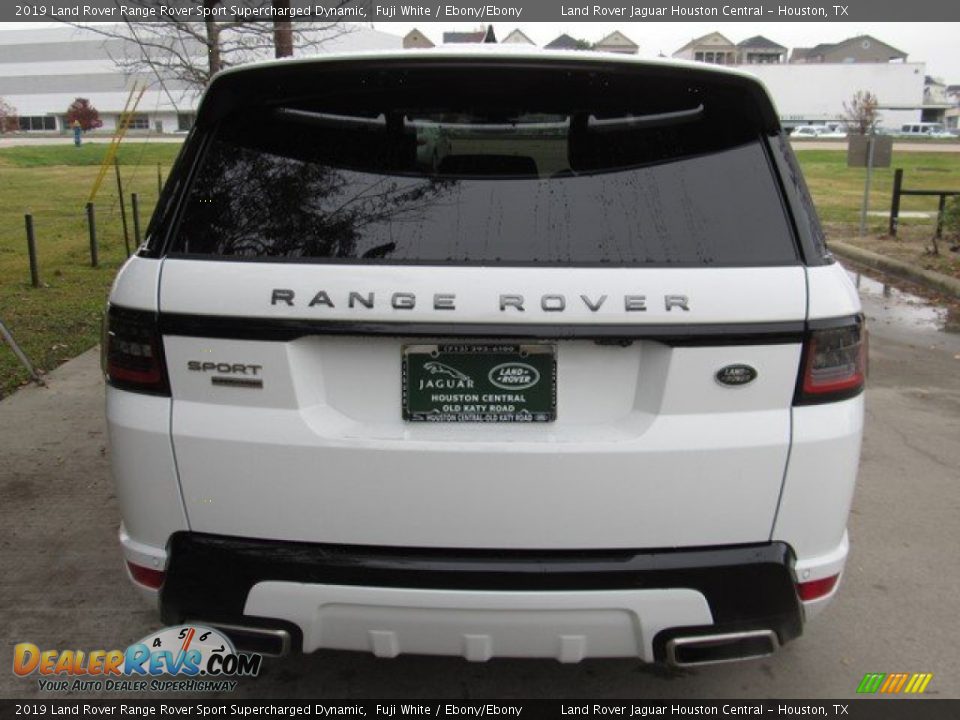 2019 Land Rover Range Rover Sport Supercharged Dynamic Fuji White / Ebony/Ebony Photo #8
