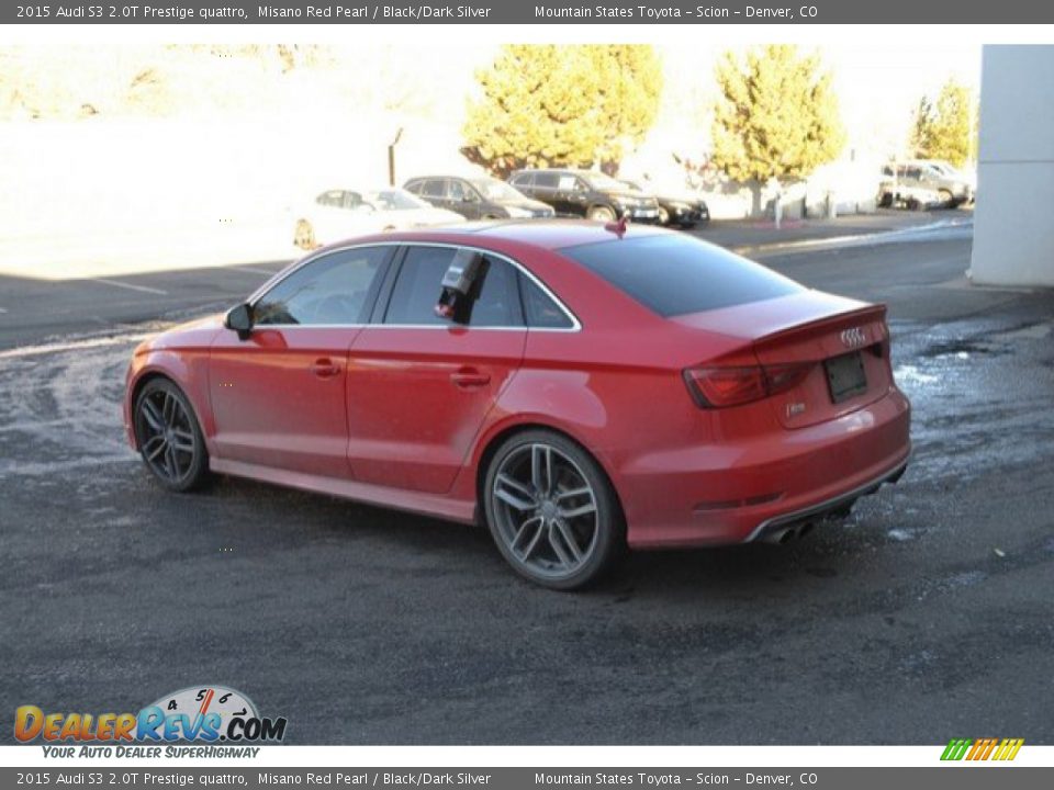 2015 Audi S3 2.0T Prestige quattro Misano Red Pearl / Black/Dark Silver Photo #4