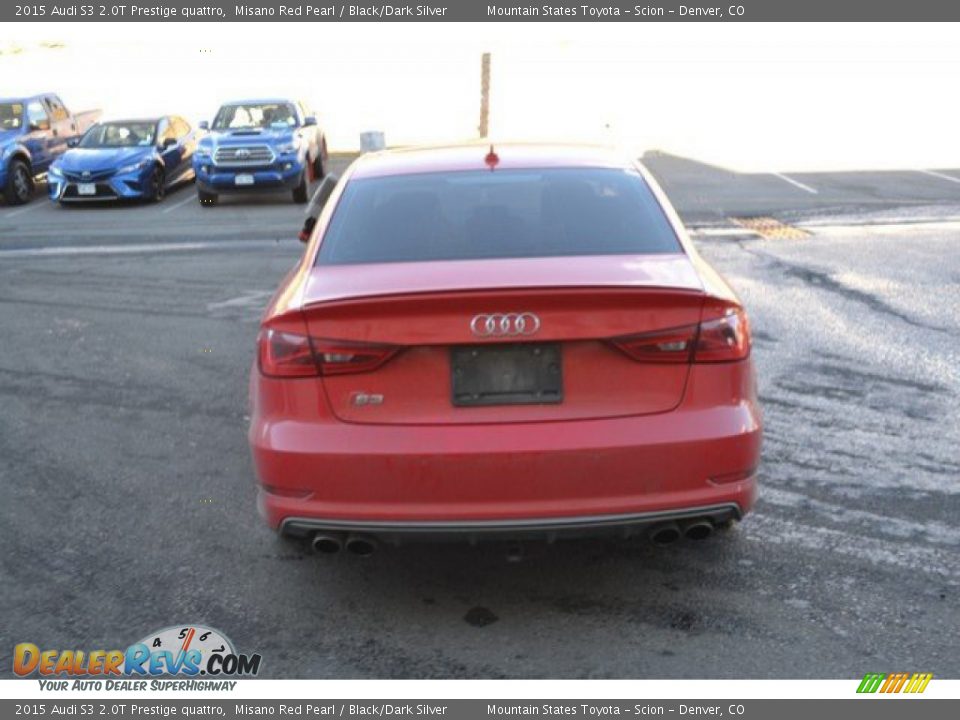 2015 Audi S3 2.0T Prestige quattro Misano Red Pearl / Black/Dark Silver Photo #5