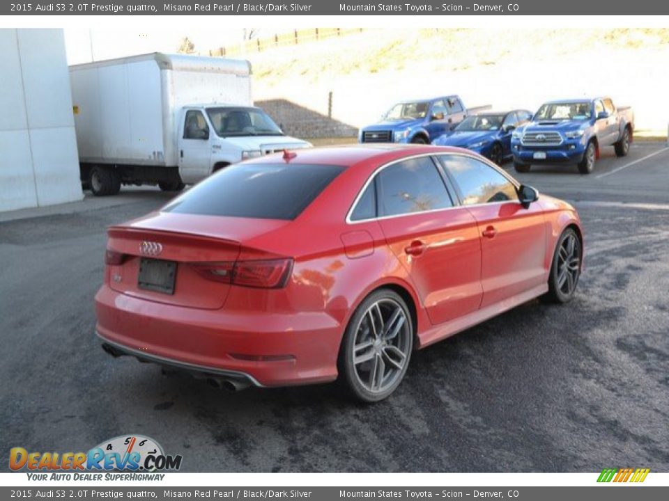 2015 Audi S3 2.0T Prestige quattro Misano Red Pearl / Black/Dark Silver Photo #6