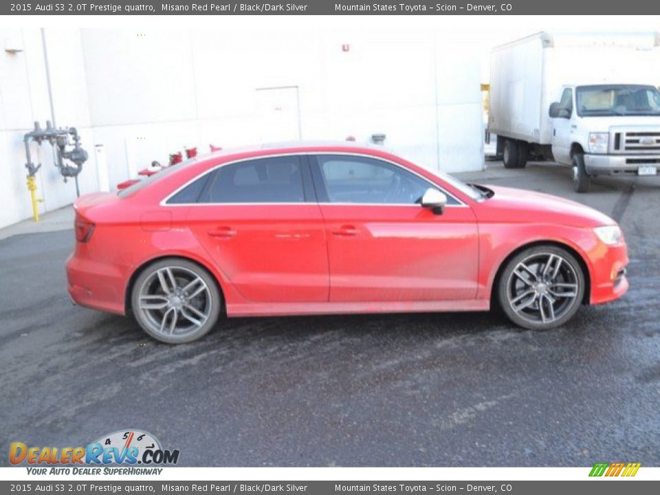 2015 Audi S3 2.0T Prestige quattro Misano Red Pearl / Black/Dark Silver Photo #7